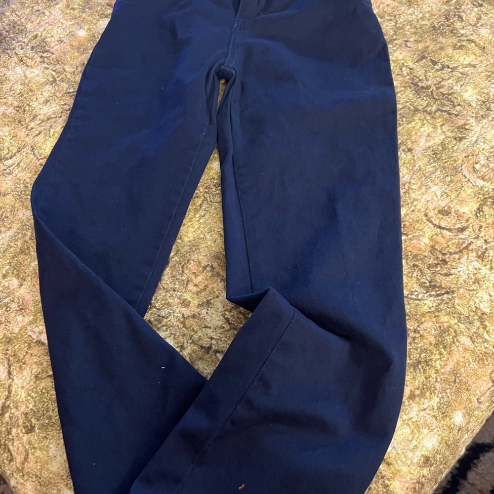 Andy & Evan Midnight Blue Trousers, boys size 7, little worn